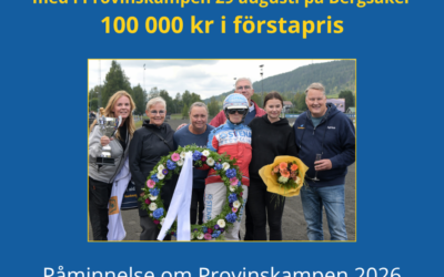 Missa inte Provinskampen